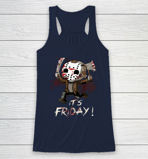 Funny Friday 13th Jason Funny Halloween Horror Racerback Tank 8