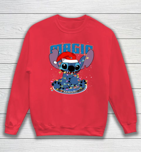 Orlando Magic NBA noel stitch Basketball Christmas Sweatshirt 6