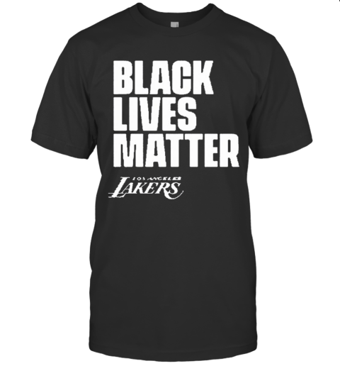 Black Lives Matter Los Angeles Lakers T-Shirt