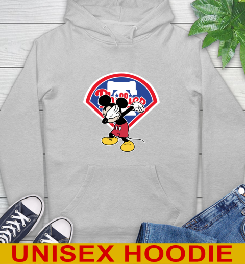Philadelphia Phillies MLB Baseball Dabbing Mickey Disney Sports Hoodie 6
