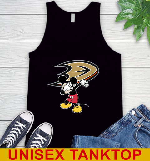 Anaheim Ducks NHL Hockey Dabbing Mickey Disney Sports Tank Top 2