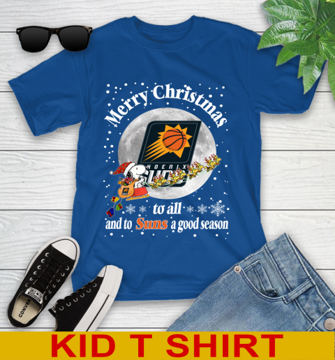 Phoenix Suns Merry Christmas To All And To Suns A Good Season NBA Basketball Sports Youth T-Shirt 10