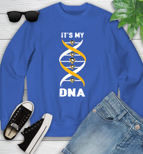 Pittsburgh Penguins NHL Hockey It's My DNA Sports Youth Sweatshirt 7