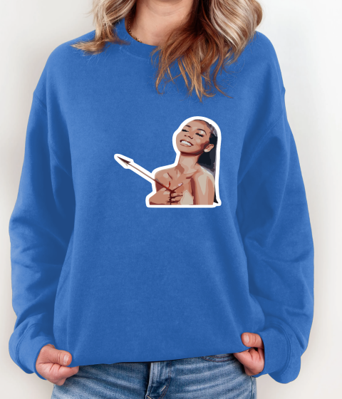 vyws mariah the scientist graphic sweatshirt 35 front royal