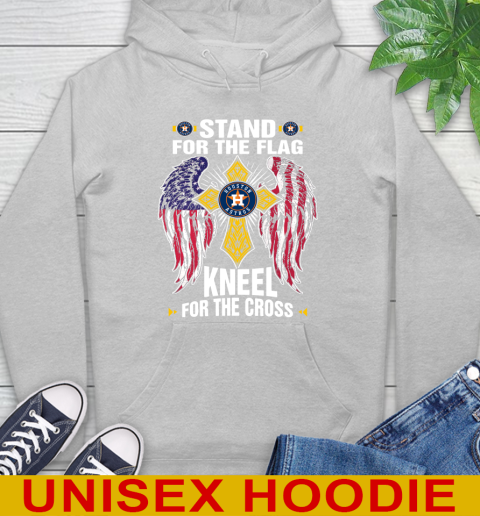 MLB Baseball Houston Astros Stand For Flag Kneel For The Cross Shirt Hoodie 6