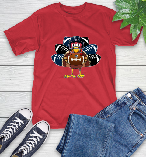 Los Angeles Rams Turkey Thanksgiving Day T-Shirt 10