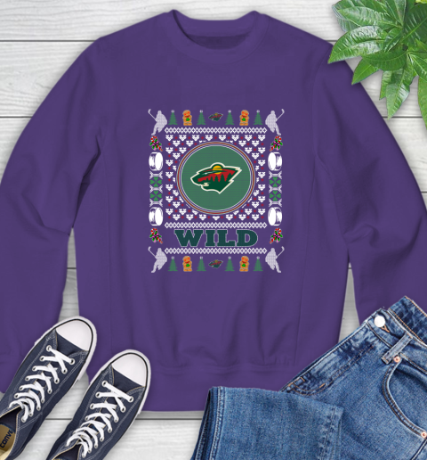 Minnesota Wild Merry Christmas NHL Hockey Loyal Fan Ugly Shirt 28