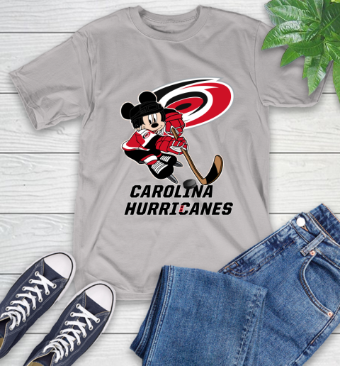 NHL Carolina Hurricanes Mickey Mouse Disney Hockey T Shirt T-Shirt 12