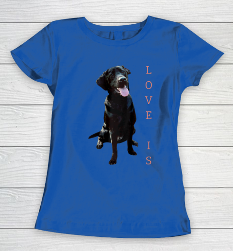 Dog Mom Shirt Labrador Retriever Shirt Women Men Kids Black Lab Dog Mom Women's T-Shirt 8
