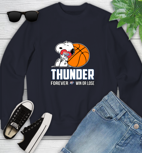 NBA The Peanuts Movie Snoopy Forever Win Or Lose Basketball Oklahoma City Thunder_000 117
