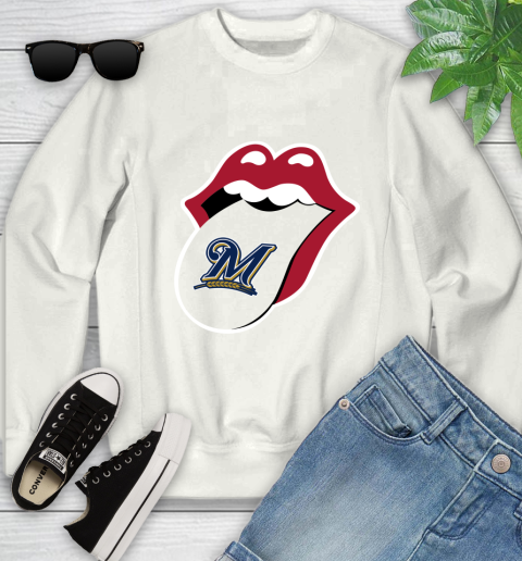 Milwaukee Brewers MLB Baseball Lips I Root For My Team Adoring Fan 115