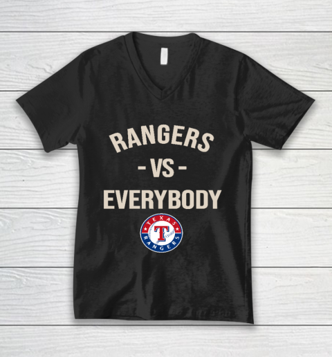 Texas Rangers Vs Everybody V-Neck T-Shirt