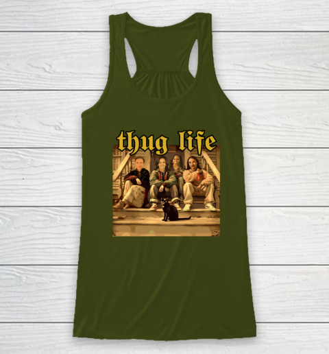 Thug Life Kamala Harris 2024 Feminist  Vote Blue Election Racerback Tank 2