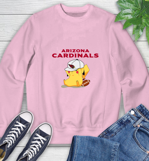 NFL Pikachu Football Sports Arizona Cardinals Sweatshirt 9