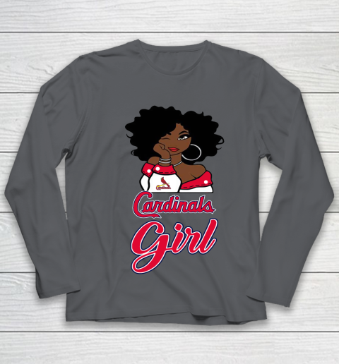 St.Louis Cardinalss Girl MLB Youth Long Sleeve 8