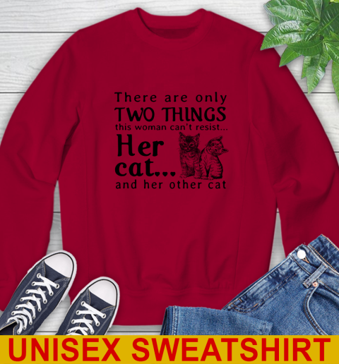 There are only two things this women can't resit her cat.. and cat 28