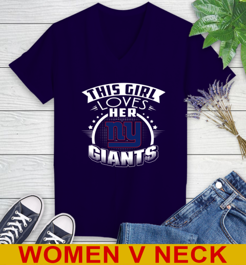 New York Giants NFL Football This Girl Loves Her Team 75