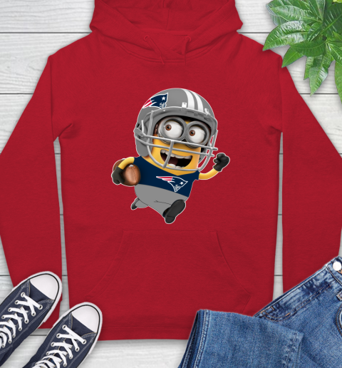 New england patriots hockey style jersey hoodie on sale