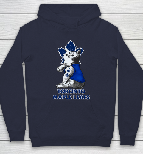 NHL My Cat Loves Toronto Maple Leafs Hockey Hoodie 2