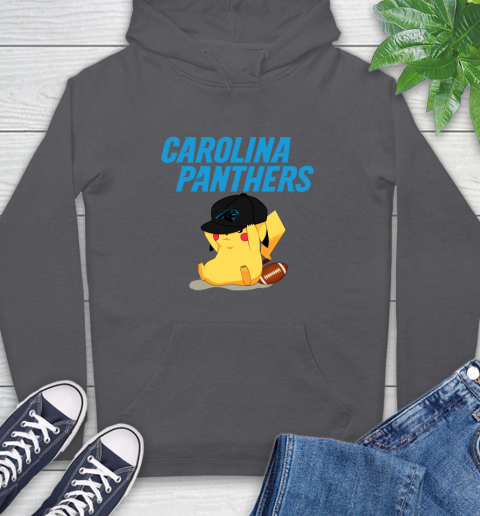 NFL Pikachu Football Sports Carolina Panthers Hoodie 7
