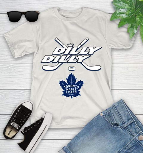 NHL Toronto Maple Leafs Dilly Dilly Hockey Sports Youth T-Shirt 12