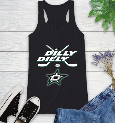 NHL Dallas Stars Dilly Dilly Hockey Sports Racerback Tank 2