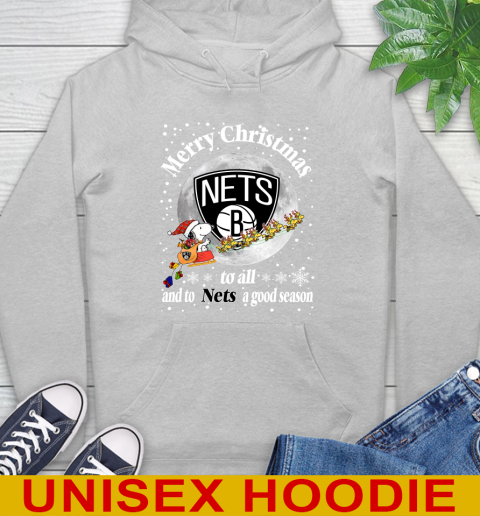 Brooklyn Nets Merry Christmas To All And To Nets A Good Season NBA Basketball Sports Hoodie 6