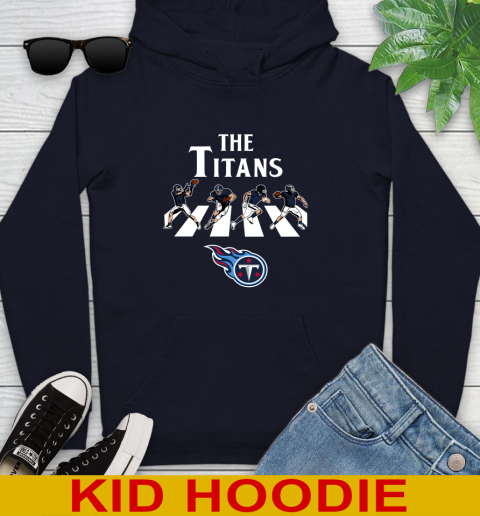 NFL Football Tennessee Titans The Beatles Rock Band Shirt Youth Hoodie 3