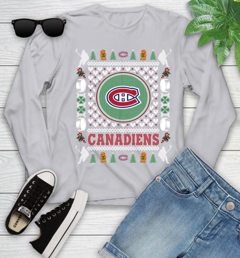 Montreal Canadiens Merry Christmas NHL Hockey Loyal Fan Ugly Shirt 128