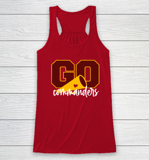 Go Cheer Commanders Racerback Tank 3