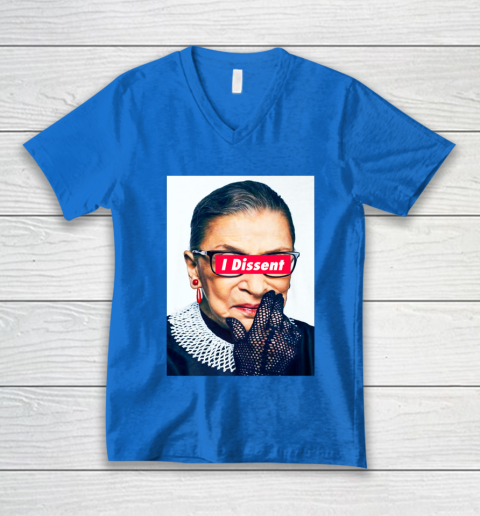 Notorious RBG  I Dissent V-Neck T-Shirt 5