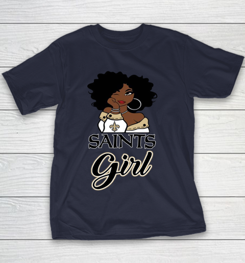 New Orleans Saints Girl NFL Youth T-Shirt 4