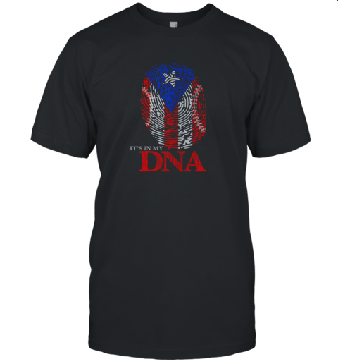 Puerto Rico Baseball DNA Shirt PR Boricua Flag Borinquen Unisex Jersey Tee