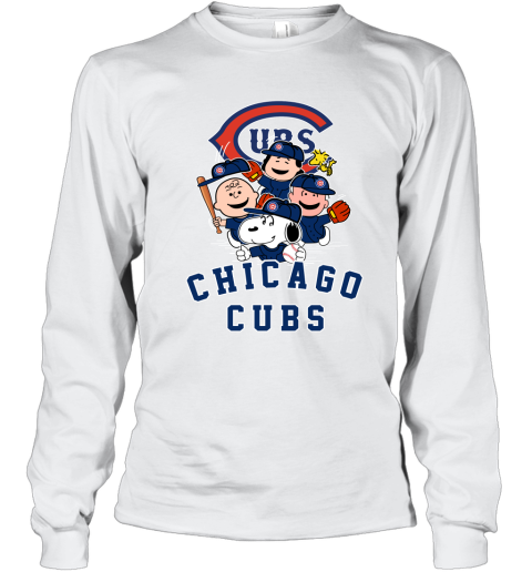 Chicago Cubs Womens Blue Boyfriend LS Tee  Chicago shirts, Chicago cubs, Chicago  cubs tshirt