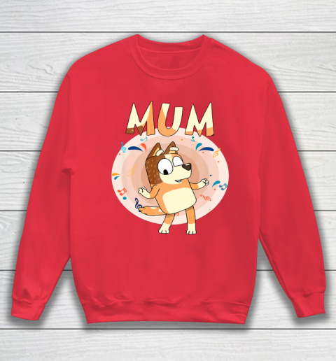 Bluey Dad Mom Funny Family Mother's Day Sweatshirt 8