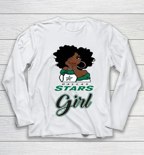 Dallas Stars Girl NHL Youth Long Sleeve 2