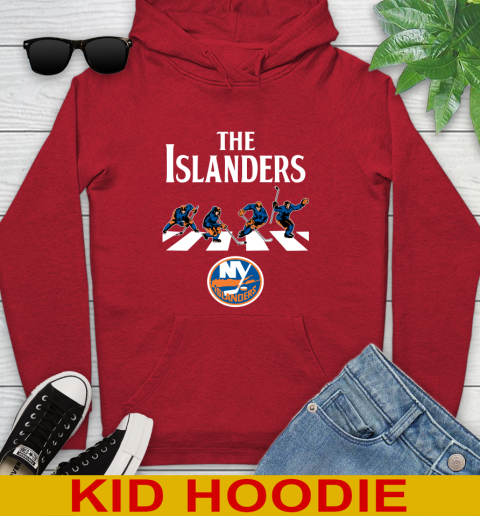 NHL Hockey New York Islanders The Beatles Rock Band Shirt Youth Hoodie 11