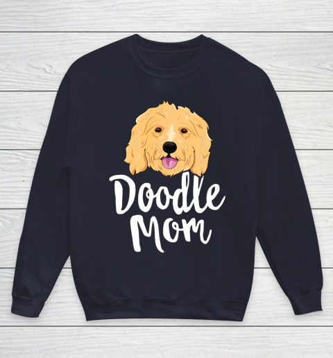 Dog Mom Shirt Doodle Mom T Shirt Women Goldendoodle Dog Puppy Mother Youth Sweatshirt 2