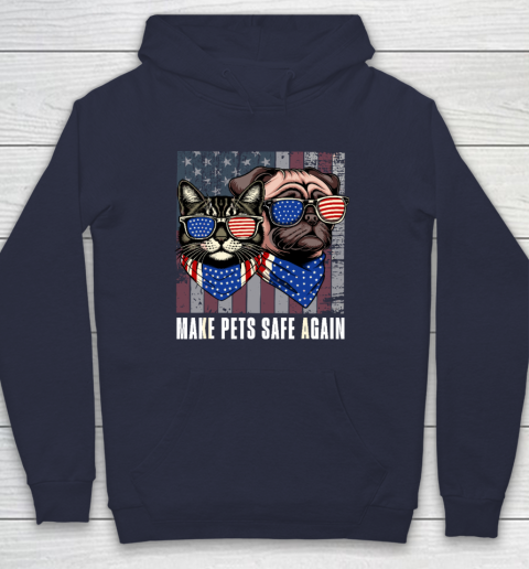 Make Pets Safe Again Trump Harris Debate Eating The Dogs Cat Hoodie 2