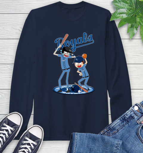 MLB Kansas City Royals Rick And Morty Baseball 61