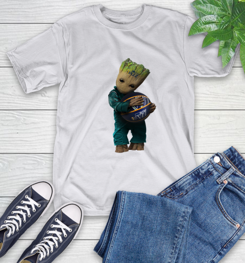 NBA Groot Guardians Of The Galaxy Basketball Sports Utah Jazz T-Shirt 12