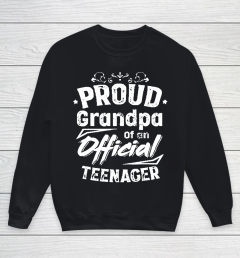 Grandpa Funny Gift Apparel  Proud Grandpa Of An Official Nager Father's Youth Sweatshirt