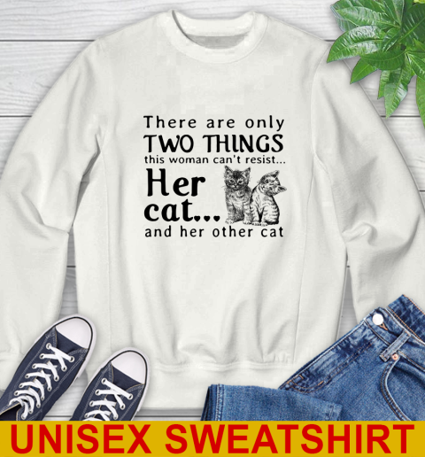 There are only two things this women can't resit her cat.. and cat 147