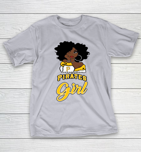 Pittsburgh Piratess Girl MLB T-Shirt 6