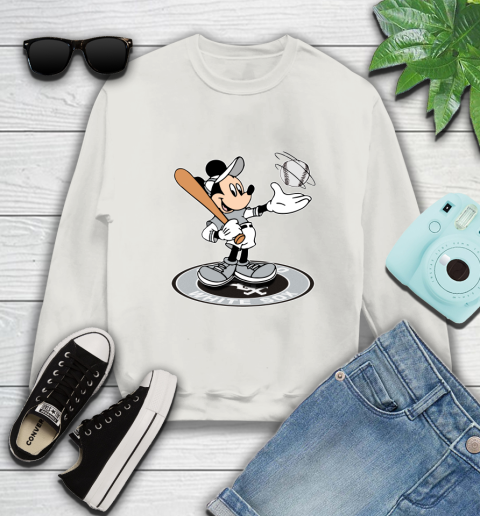 MLB Baseball Chicago White Sox Cheerful Mickey Disney Shirt Sweatshirt 12
