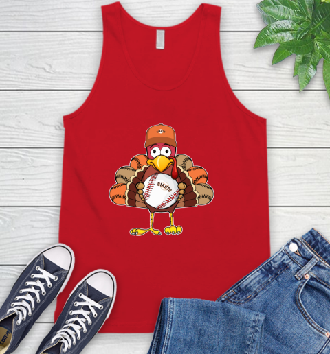 San Francisco Giants Turkey thanksgiving Tank Top 6