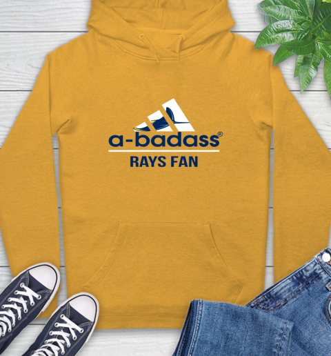 MLB A Badass Tampa Bay Rays Fan Adidas Baseball Sports Hoodie 3 MLB A Badass Tampa Bay Rays Fan Adidas Baseball Sports Hoodie - Image 3