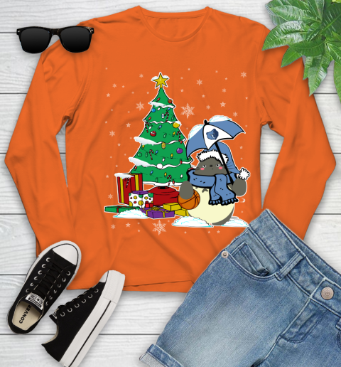 Memphis Grizzlies NBA Basketball Cute Tonari No Totoro Christmas Sports Youth Long Sleeve 3