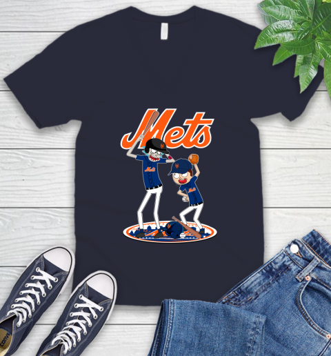 MLB New York Mets Rick And Morty Baseball 51
