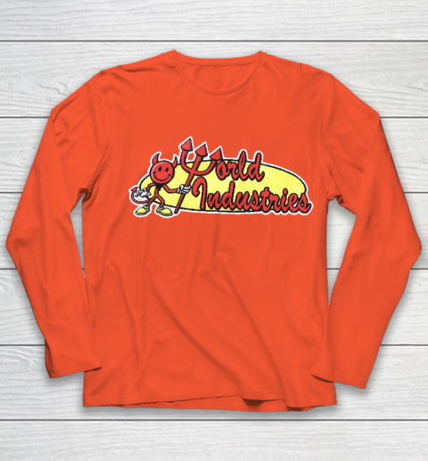 World Industries Devil Satan Hook Ups Skate Hookups Hook Ups Vintage 90's Youth Long Sleeve 3